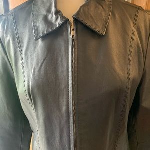 Women’s Vintage Leather Jacket -medium